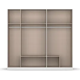 Rauch Drehtürenschrank DAVOA 226 x 210 x 54 cm Grau