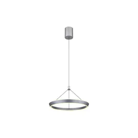 GLOBO Hängeleuchte 1-flg. 50 cm rund titanfarben