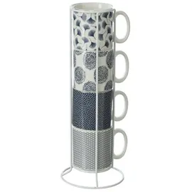 SECRET DE GOURMET Becher 0,26 l Blau 4 St.