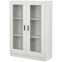 [en.casa] Vitrine, Weiß