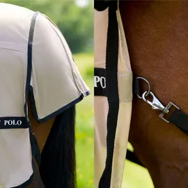 HV Polo Fliegendecke Pferdedecke 185 cm beige/gold
