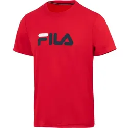 FILA Herren Shirt T-Shirt Logo, fila red, 52