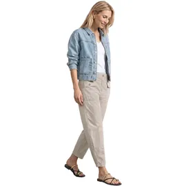 STREET ONE Karlie Barrel Leg Hose Beige 40