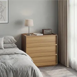 modfu Kommode 80 x 78 x 48 cm Nussbaum / Braun
