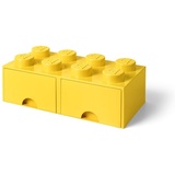 Room Copenhagen LEGO Brick Drawer 8 gelb Aufbewahrungsbox