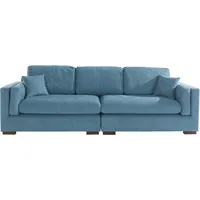 Home Affaire Big-Sofa »Fresh Pond«, in vielen Bezugsqualitäten und Farben, B/T/H: 290/96/95 cm