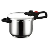 Mellerware Maestro 22 cm 6,0 l Dampfdrucktopf Schwarz/Silber
