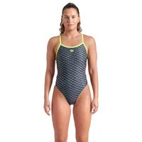Arena Monogram Challenge Back Badeanzug - Dark Sage - FR 38