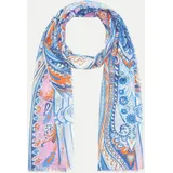 Codello Schal im Paisley-Muster Blau 50X180CM