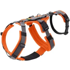 Hunter Maldon Hundegeschirr Orange/Grau M