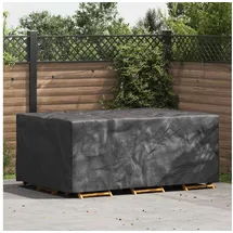 vidaXL Gartenmöbelabdeckung 210 x 130 x 70 cm Schwarz