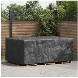 vidaXL Gartenmöbelabdeckung 210 x 130 x 70 cm Schwarz