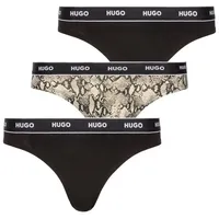 Hugo String TRIPLET THONG DESIGN (Set, 3-St., 3) mit Logobund braun S (36)