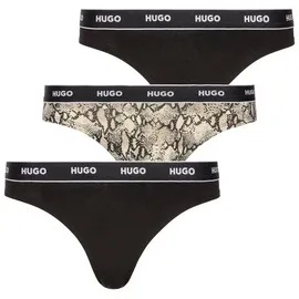 Hugo String TRIPLET THONG DESIGN (Set, 3-St., 3) mit Logobund braun S (36)