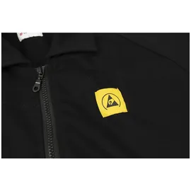 WeTec ESD-Sweatjacke, M, schwarz