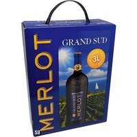 Grand Sud Merlot Bag in Box 12,5% vol 300cl BiB