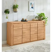 Home Affaire Sideboard »Burani«, grifflose Optik, braun
