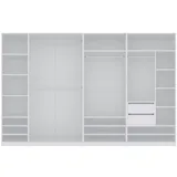 marmex TRES B/B Garderobenschrank 320x206x51 weiß