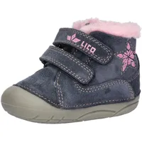LICO Sunny V Lauflernschuhe, Marine/Rosa, 19 EU