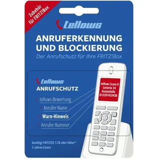 tellows Anrufschutz für die Fritz!Box - Festnetz Anruferkennung und Blockierung