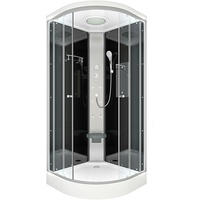 AcquaVapore Duschkabine Fertigdusche Dusche Komplettkabine D10-03T0-EC 80x80 cm mit 2K Scheiben Versiegelung