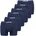 Solid Basic Boxer Brief unifarben blau M