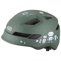 KED Kinder - Fahrradhelm POP II Lite, ROBOT