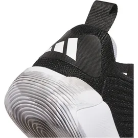 adidas Initiation Basketballschuhe Kinder JQ6856 - core black/halo silver/cloud white 36