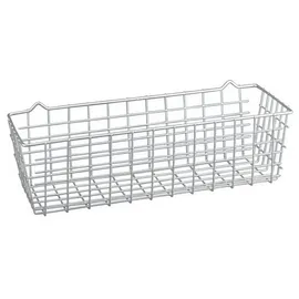 Metaltex Allzweckkorb Pandino 33 x 12 x 10 cm silber