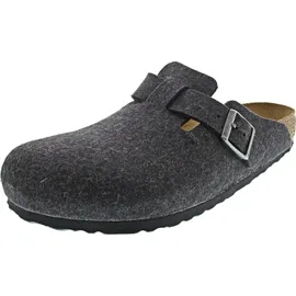 Birkenstock Boston Wollfilz anthrazit 43