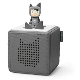 Tonies Toniebox Starterset anthrazit mit Kreativ-Tonie