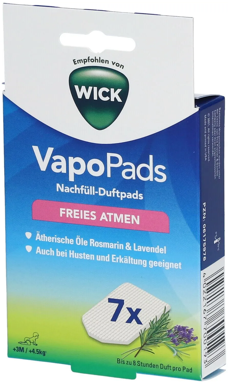 Wick VapoPads® Rosmarin-Lavendel Nachfüll-Duftpads