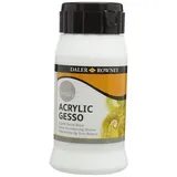 Daler Rowney 129500012 - Simply Acrylic Gesso, 500 ml, weiß