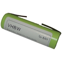 vhbw Akku Kompatibel mit Philips HQT360, HQT364, HQT368, HQT388, HQT562, HQT764, HQT784 Haushalt Rasierer (2000mAh, 1,2V, NiMH) 2000 mAh schwarz