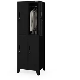Jan Nowak Spind Metall 56x172x45 cm Garderobe, Garderobenschränke, Garderobenschränke