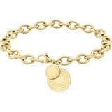 Liebeskind Berlin Armband mit Anhänger aus Edelstahl (Gold), 20 cm