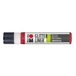 MARABU Glitter Liner 25ml rubin 18030 009 538