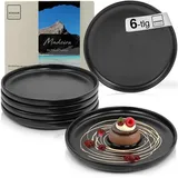 sänger Dessertteller Set Madeira, Teller schwarz