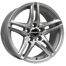 Borbet XR 8,0 x 18 5 x 112 ET31 Silber