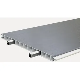 GROJA Zaun-Set 178 x 0 cm Silber/Kunststoff