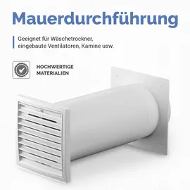 Vioks Mauerkasten 125 Rückstauklappe