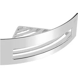 Duschkorb system 2, für die Eckmontage (Ausführung: Eckwandkorb emco system 2 chrom verdeckte Befestigung BxHxT: 184.5x80x184.5mm)
