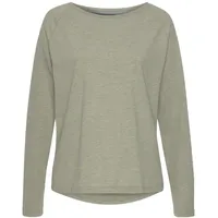 ELBSAND Longsleeve Damen grün meliert Gr.M (38)