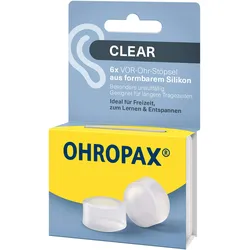 Ohropax Clear Silikon Vor-Ohr Stöpsel
