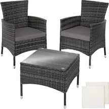 Tectake tectake® Rattanset Luzern für 2 Personen