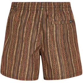 O'Neill ONEILL Cali Print 15'' Swimshorts orange pressed lines, (32533) L