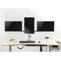 Logilink Monitorhalterung BP0052 für 3 Displays Silber