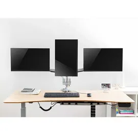 Logilink Monitorhalterung BP0052 für 3 Displays Silber