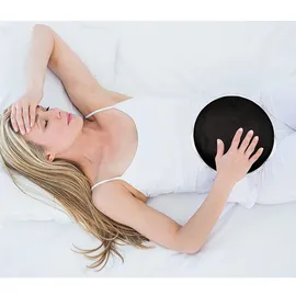 Axion Moorkissen rund 23 cm mit Naturmoor-Füllung 1 St Wärmekissen