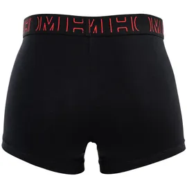HOM Boxershorts 2er Pack Rot / Schwarz / Mehrfarbig XL